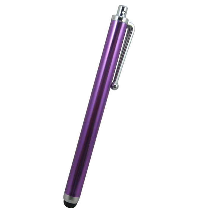 Kapacitiv stylus-penna, Lila in de groep SMARTPHONE & TABLETS / Training, thuis & vrije tijd / Stylus pennen bij TP E-commerce Nordic AB (38-12108)