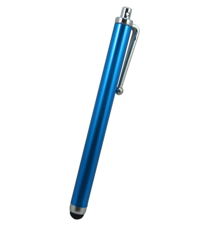 Kapacitiv stylus-penna, Blå in de groep SMARTPHONE & TABLETS / Training, thuis & vrije tijd / Stylus pennen bij TP E-commerce Nordic AB (38-12110)