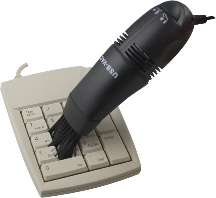 USB-Mini Stofzuiger in de groep COMPUTERS & RANDAPPARATUUR / Computeraccessoires / Reiniging bij TP E-commerce Nordic AB (38-12167)