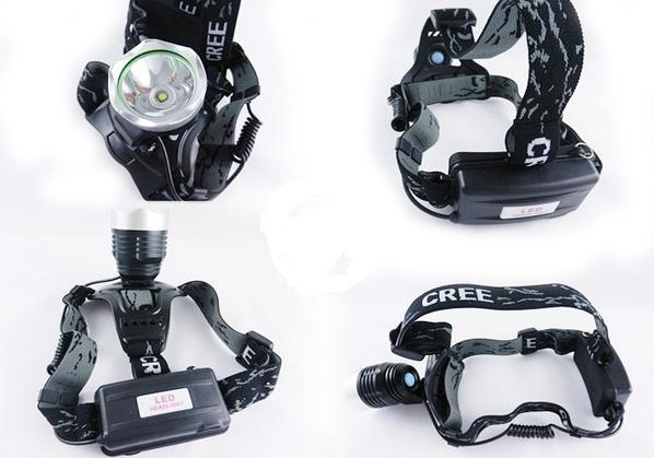 Koplamp QX-15 Cree T6 LED, 800lm in de groep SPORT, VRIJE TIJD & HOBBY / Zaklampen & Hoofdlampen / Hoofdlampen bij TP E-commerce Nordic AB (38-12690)