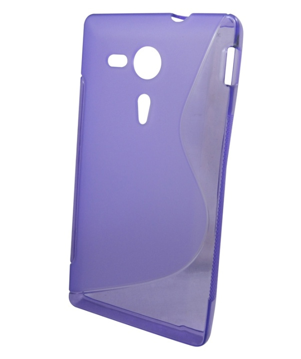 S-case till Sony Xperia SP M35h (Lila) in de groep SMARTPHONE & TABLETS / Mobielbescherming / Sony bij TP E-commerce Nordic AB (38-13042)