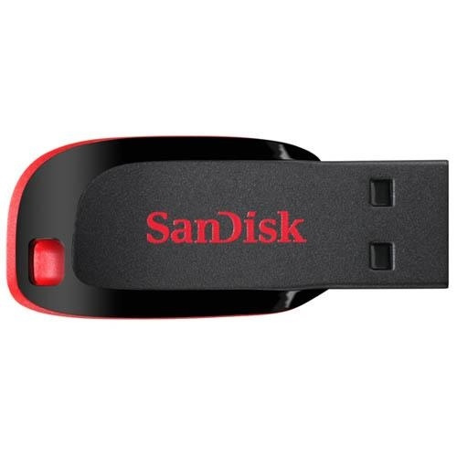 SanDisk Cruzer Blade, USB 2.0-minne (16GB) in de groep HOME ELECTRONICS / Opslagmedia / USB-geheugen / USB 2.0 bij TP E-commerce Nordic AB (38-1361)