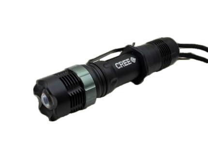 CREE LED SA-6 zaklamp met zoom in de groep SPORT, VRIJE TIJD & HOBBY / Zaklampen & Hoofdlampen / Zaklampen bij TP E-commerce Nordic AB (38-14244)