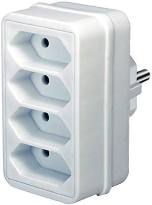Brennenstuhl stekkerdoos, 4 x contactdozen (GT-493) in de groep HUISHOUDEN & TUIN / Elektriciteit & Verlichting / Stekkerblokken bij TP E-commerce Nordic AB (38-15242)