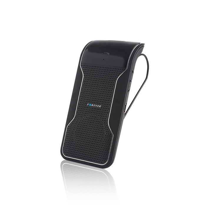 Forever BK-100, Bluetooth speakerphone voor in de auto, zwart in de groep SMARTPHONE & TABLETS / Overige accessoires / Handsfree auto bij TP E-commerce Nordic AB (38-15489)