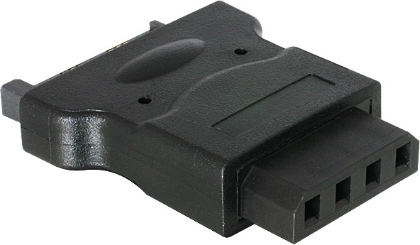 DELTACO Strömadapter 15-pin SATA hane till 4-pin Molex hona in de groep COMPUTERS & RANDAPPARATUUR / Computerkabels / Interne / Stroomkabels & Adapters bij TP E-commerce Nordic AB (38-16267)
