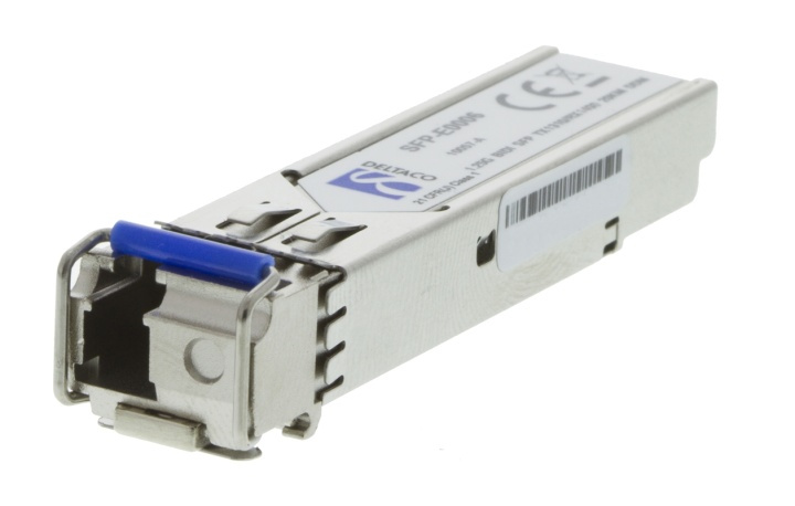 DELTACO SFP 1000Base-BX-U , 1310TX/1550RX, 20km in de groep COMPUTERS & RANDAPPARATUUR / Netwerk / Media Converters bij TP E-commerce Nordic AB (38-17204)