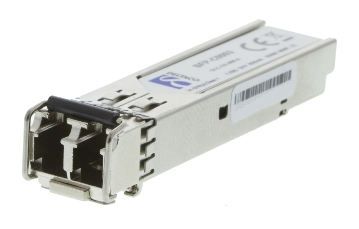 DELTACO SFP 1000BASE-SX, 850nm, 550m, Multi-Mode in de groep COMPUTERS & RANDAPPARATUUR / Netwerk / Media Converters bij TP E-commerce Nordic AB (38-17219)