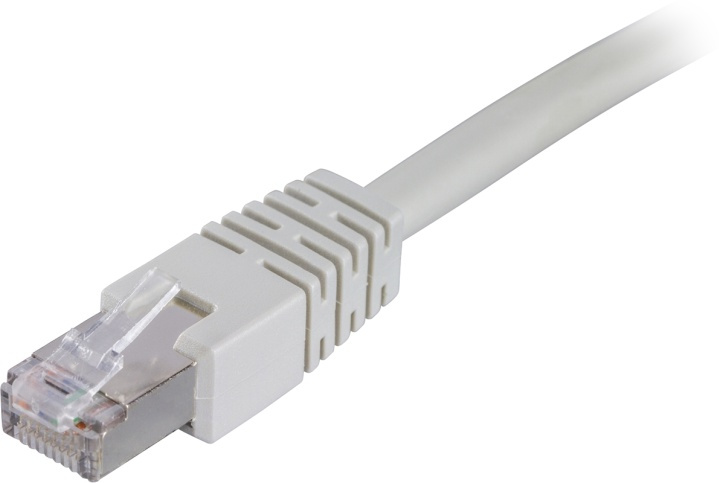 DELTACO F/UTP Cat6 patchkabe, LSZH,l 0.5m, grå in de groep COMPUTERS & RANDAPPARATUUR / Computerkabels / Netwerkkabels / Cat6 bij TP E-commerce Nordic AB (38-17618)