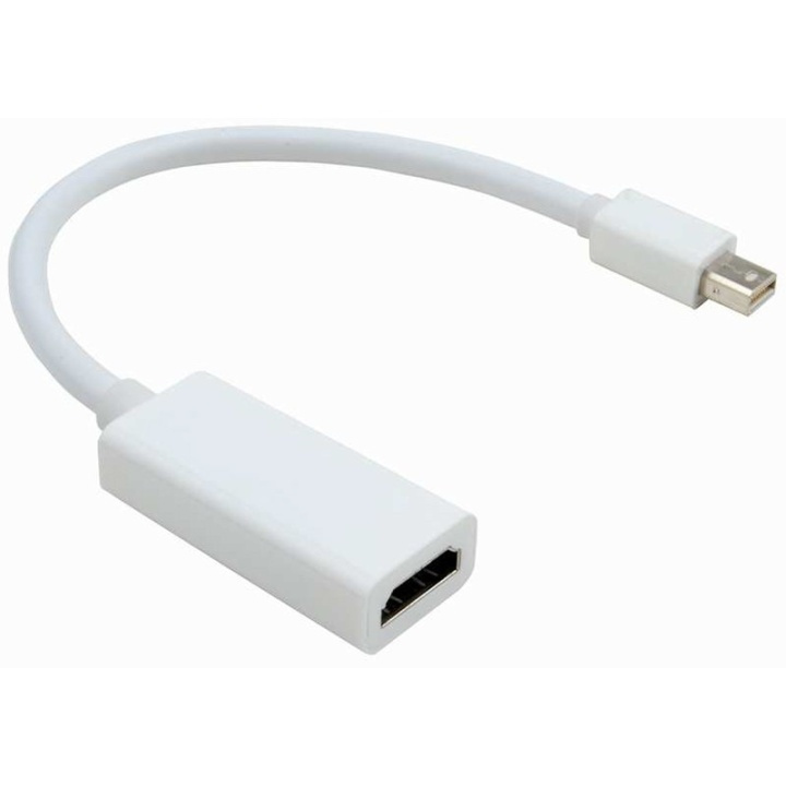mini DisplayPort till HDMI adapter med ljud (Vit) in de groep HOME ELECTRONICS / Kabels & Adapters / HDMI / Adapters bij TP E-commerce Nordic AB (38-1842)
