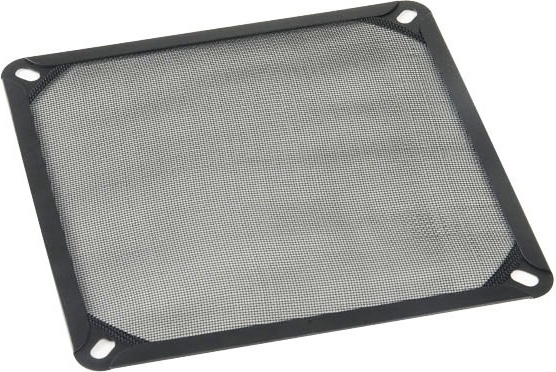 AKASA fläktfilter av aluminium, 140x140mm, svart in de groep COMPUTERS & RANDAPPARATUUR / Computeronderdelen / Koeling / Accessoires voor koeling bij TP E-commerce Nordic AB (38-18777)