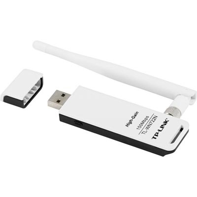 TP-LINKdraadloze netwerkkaart, 150Mbps (TL-WN722N) in de groep COMPUTERS & RANDAPPARATUUR / Netwerk / Netwerkkaarten / USB Draadloos bij TP E-commerce Nordic AB (38-1890)