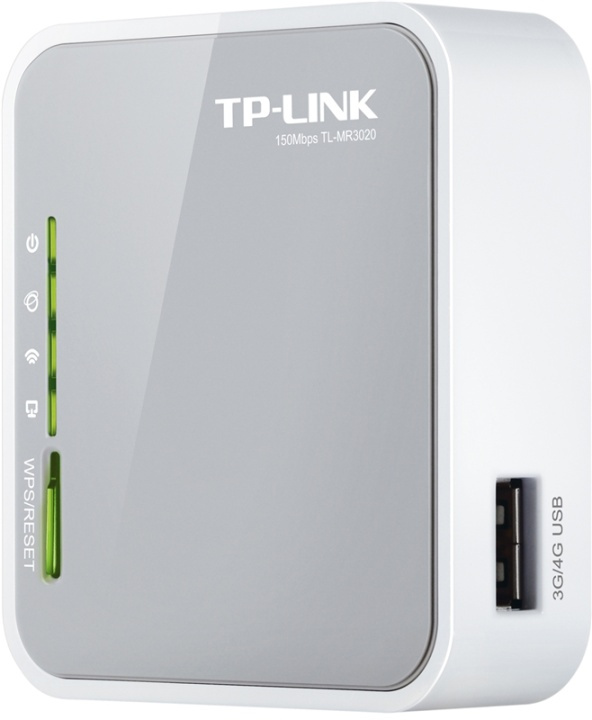 TP-LINK trådlös 3G-router, 802.11n, 150Mbps, USB, RJ45 in de groep COMPUTERS & RANDAPPARATUUR / Netwerk / Routers bij TP E-commerce Nordic AB (38-1893)