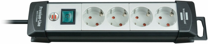 Brennenstuhl grenuttag, 4xCEE 7/4 uttag, 1xCEE 7/7, 5m kabel, sva/gr� in de groep HUISHOUDEN & TUIN / Elektriciteit & Verlichting / Stekkerblokken bij TP E-commerce Nordic AB (38-19322)