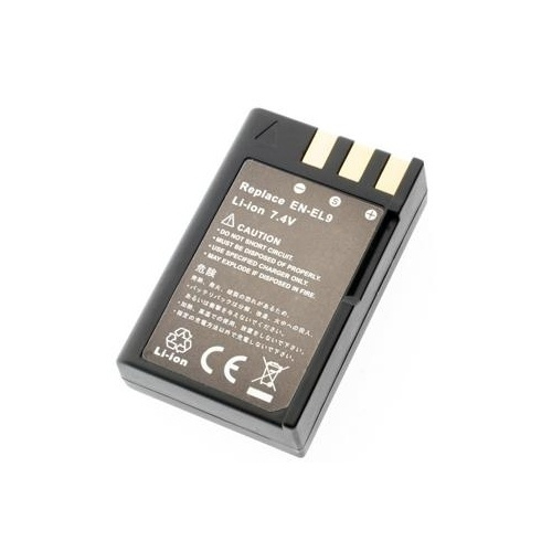 Batteri EN-EL9 till Nikon (1300mAh) in de groep HOME ELECTRONICS / Foto & Video / Camerabatterijen bij TP E-commerce Nordic AB (38-2073)