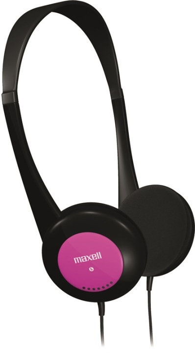 Maxell Kids Headphones, hörlurar för barn, kontrollerad volym, rosa in de groep HOME ELECTRONICS / Audio & Beeld / Koptelefoon & Accessoires / Koptelefoon bij TP E-commerce Nordic AB (38-20893)