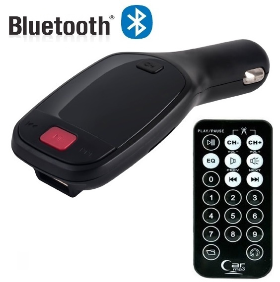 Forever TR-300 Bluetooth FM-Sändare med inbyggd mikrofon in de groep AUTO / Autoaudio & Multimedia / FM-zender bij TP E-commerce Nordic AB (38-20992)