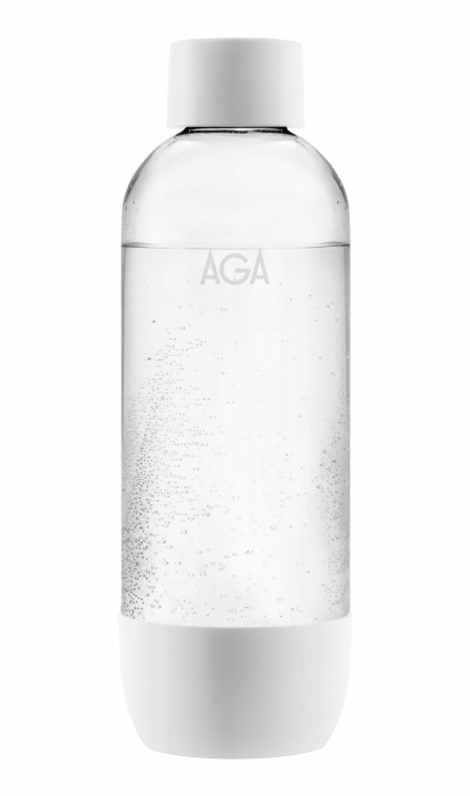 AGA AQVIA PET-fles, 1L (Wit) in de groep HUISHOUDEN & TUIN / Huishoudelijke apparaten / Water & Sap / Carbonatatiemachines / Accessoires bij TP E-commerce Nordic AB (38-21822)