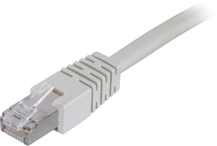 DELTACO F/UTP Cat6 patchkabel, LSZH, 0,7m, grå in de groep COMPUTERS & RANDAPPARATUUR / Computerkabels / Netwerkkabels / Cat6 bij TP E-commerce Nordic AB (38-22130)