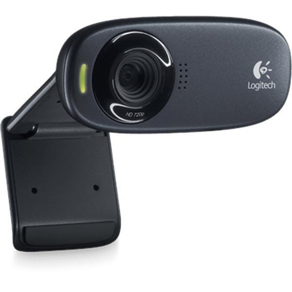 Logitech C310 webbkameror 5 MP 1280 x 720 pixlar USB Svart in de groep COMPUTERS & RANDAPPARATUUR / Computeraccessoires / Webcamera\'s bij TP E-commerce Nordic AB (38-23178)