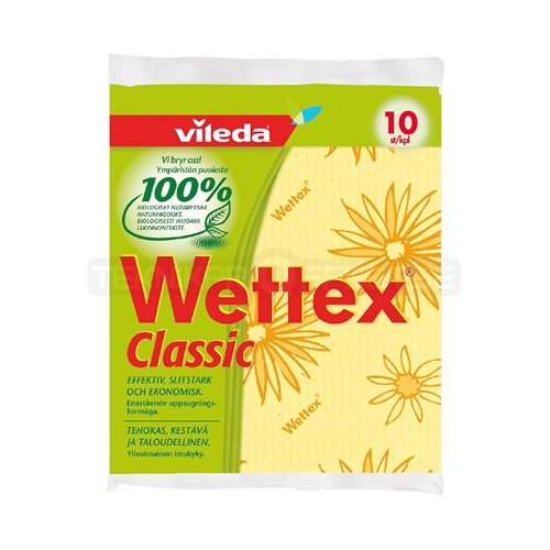 Vileda Wettex Vaatdoeken 10 stuks in verschillende kleuren in de groep HUISHOUDEN & TUIN / Schoonmaakproducten / Overige schoonmaakaccessoires bij TP E-commerce Nordic AB (38-24468)