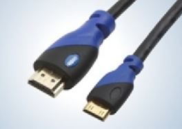 HDMI naar HDMI-Mini 1.4, 1,5m in de groep HOME ELECTRONICS / Kabels & Adapters / HDMI / Kabels bij TP E-commerce Nordic AB (38-24756)