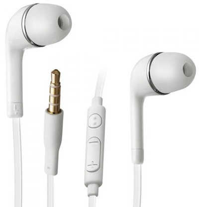 Stereo headset voor Samsung (Wit) in de groep HOME ELECTRONICS / Audio & Beeld / Koptelefoon & Accessoires / Koptelefoon bij TP E-commerce Nordic AB (38-24894)