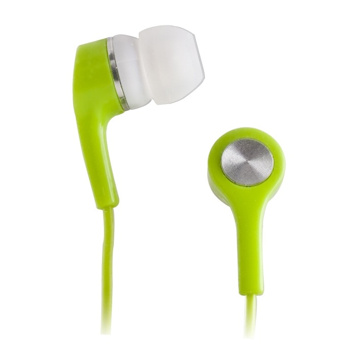 Setty In-ear hoofdtelefoon, 3,5 mm, groen in de groep HOME ELECTRONICS / Audio & Beeld / Koptelefoon & Accessoires / Koptelefoon bij TP E-commerce Nordic AB (38-26460)