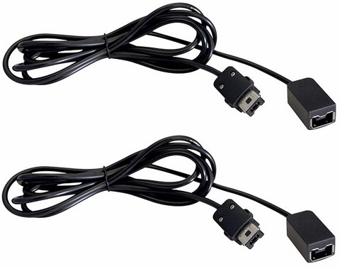 Förlängningskabel, 2-pack till Wii Nunchuk / NES/SNES Classic Mini, 1,8 meter in de groep HOME ELECTRONICS / Spelconsoles en accessoires / Nintendo SNES Classic Mini bij TP E-commerce Nordic AB (38-26706PKT)