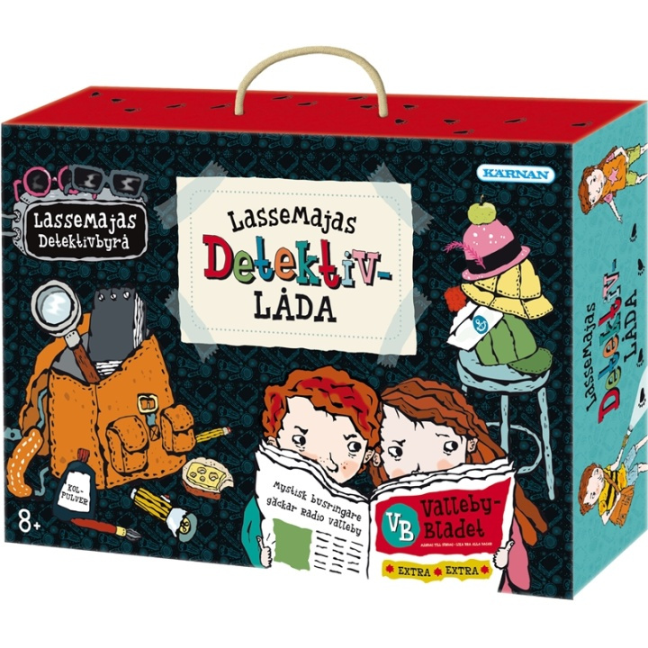 Kärnan Lasse-Majas Detektivlåda in de groep SPEELGOED, KINDER- & BABYPRODUCTEN / Speelgoed / Speelset bij TP E-commerce Nordic AB (38-26982)