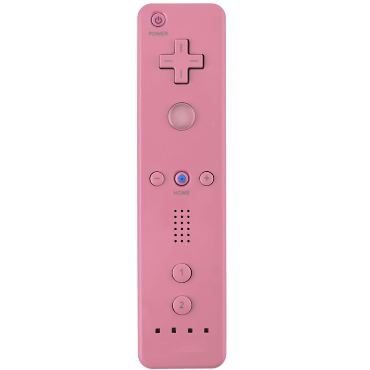 Remote till Wii/Wii U, Ljusrosa in de groep HOME ELECTRONICS / Spelconsoles en accessoires / Nintendo Wii bij TP E-commerce Nordic AB (38-27034)