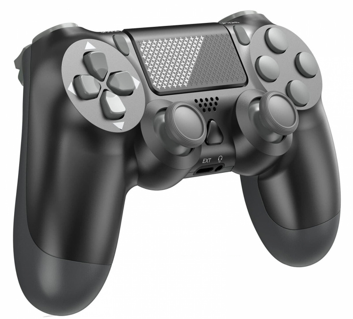 Controller compatibel met Playstation 4, Zwart in de groep HOME ELECTRONICS / Spelconsoles en accessoires / Sony PlayStation 4 bij TP E-commerce Nordic AB (38-27155)