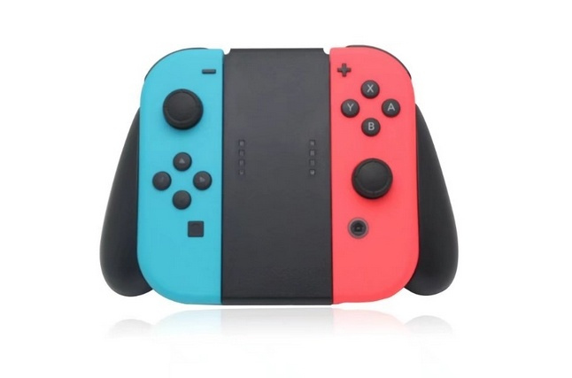Handgreep voor Nintendo Joy-Con, Zwart in de groep HOME ELECTRONICS / Spelconsoles en accessoires / Nintendo Switch / Accessoires bij TP E-commerce Nordic AB (38-27448)