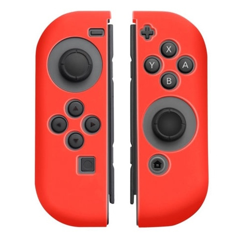 Siliconen grip voor Joy-Con controller, Nintendo Switch, Rood in de groep HOME ELECTRONICS / Spelconsoles en accessoires / Nintendo Switch / Accessoires bij TP E-commerce Nordic AB (38-27526)