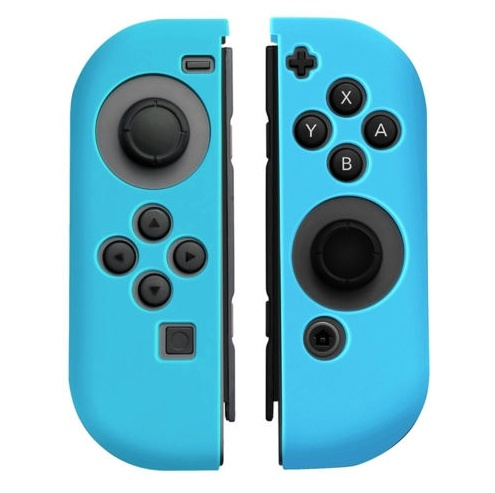 Siliconen grip voor Joy-Con controller, Nintendo Switch, Blauw in de groep HOME ELECTRONICS / Spelconsoles en accessoires / Nintendo Switch / Accessoires bij TP E-commerce Nordic AB (38-27527)