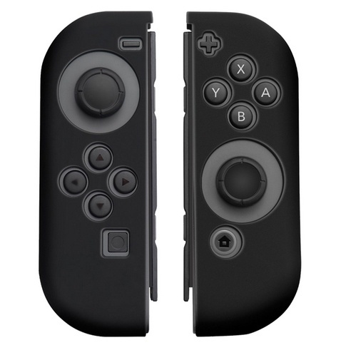 Siliconen grip voor Joy-Con controller, Nintendo Switch, Zwart in de groep HOME ELECTRONICS / Spelconsoles en accessoires / Nintendo Switch / Accessoires bij TP E-commerce Nordic AB (38-27528)