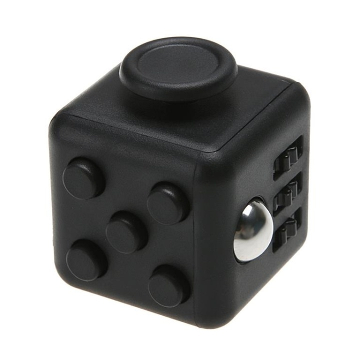 Fidget Cube, Zwart in de groep SPEELGOED, KINDER- & BABYPRODUCTEN / Speelgoed / Fidget Spinners bij TP E-commerce Nordic AB (38-27571)
