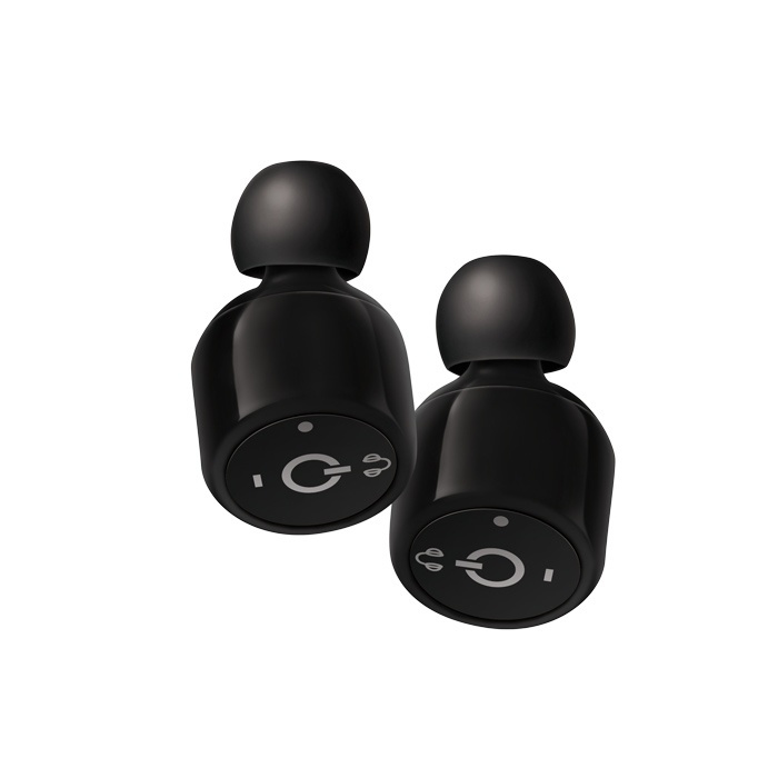 Forevertrue draadloze oordopjes TWE-100, Zwart in de groep HOME ELECTRONICS / Audio & Beeld / Koptelefoon & Accessoires / Koptelefoon bij TP E-commerce Nordic AB (38-27946)