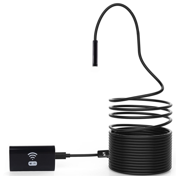 Inspectiecamera voor Android & PC - 8-LED & 5m kabel in de groep COMPUTERS & RANDAPPARATUUR / Computeraccessoires / Webcamera\'s bij TP E-commerce Nordic AB (38-28001)