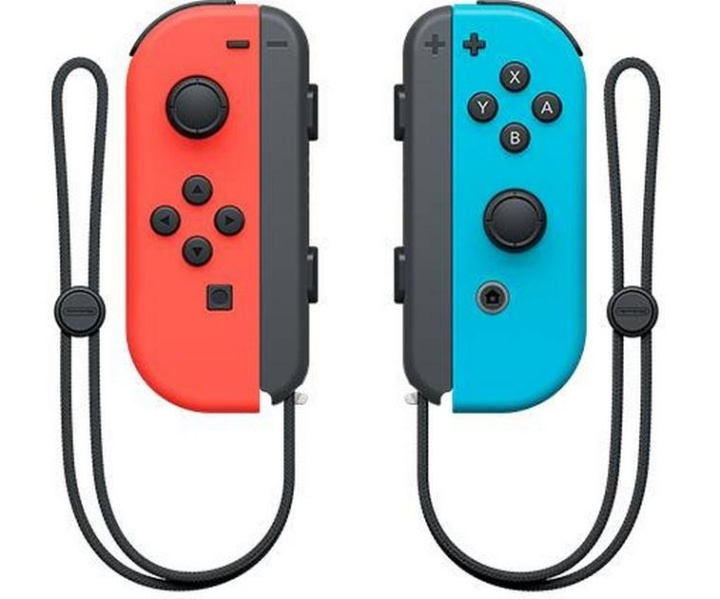 Nintendo Switch Joy-Con paar - Rood, Blauw in de groep HOME ELECTRONICS / Spelconsoles en accessoires / Nintendo Switch / Accessoires bij TP E-commerce Nordic AB (38-28232)