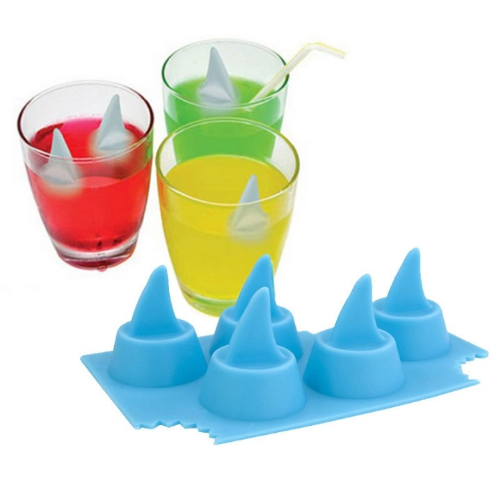 Haaienvin, Ijsblokvorm in de groep HUISHOUDEN & TUIN / Keukengerei / Wijn- & Drankaccessoires bij TP E-commerce Nordic AB (38-28427)