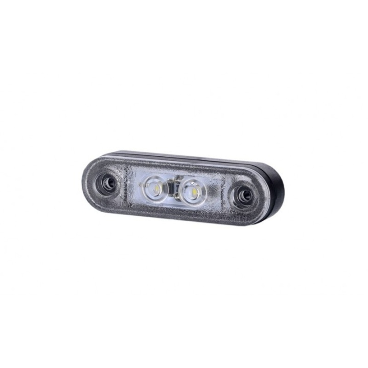 Zijmarkerings-/positielicht - Wit LED 12/24V in de groep AUTO / Autoverlichting / Diodelampen / Halogeenlampen bij TP E-commerce Nordic AB (38-28549)