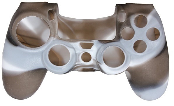 Siliconen grip voor controller, PlayStation 4, Camouflage Bruin in de groep HOME ELECTRONICS / Spelconsoles en accessoires / Sony PlayStation 4 bij TP E-commerce Nordic AB (38-28610)