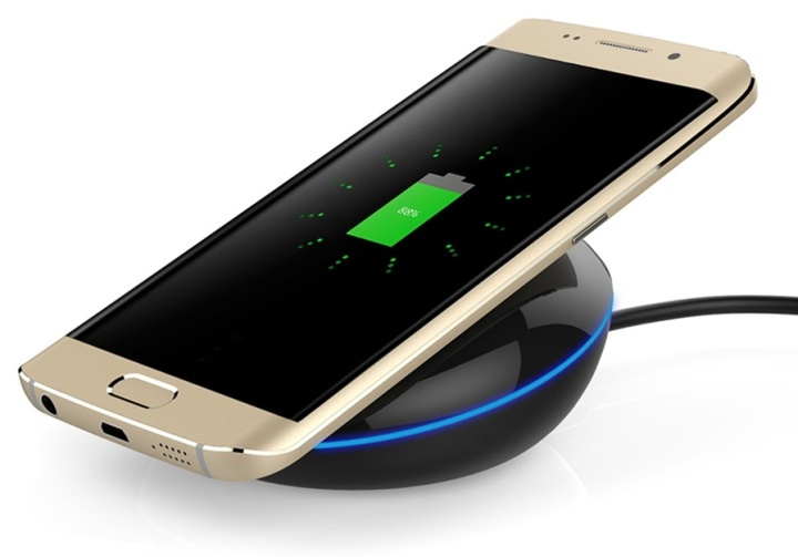 Draadloze Qi-oplader, snel opladen Zwart (WA-14) in de groep SMARTPHONE & TABLETS / Opladers & Kabels / Draadloze Qi-oplader bij TP E-commerce Nordic AB (38-28648)