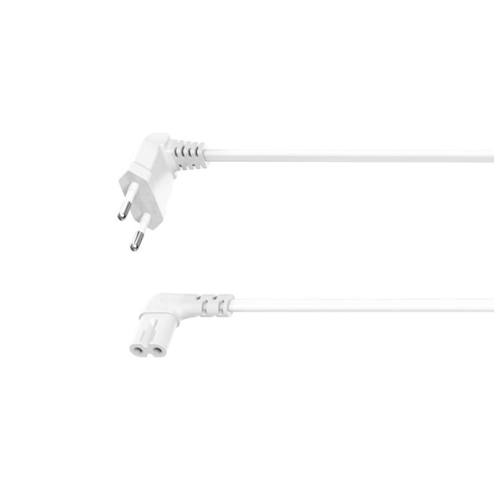 HAMA Mains Lead for Sonos One/Play1/SL/Play5, angled, 3 m, white in de groep HOME ELECTRONICS / Audio & Beeld / Luidsprekers & accessoires / Accessoires bij TP E-commerce Nordic AB (38-28716)