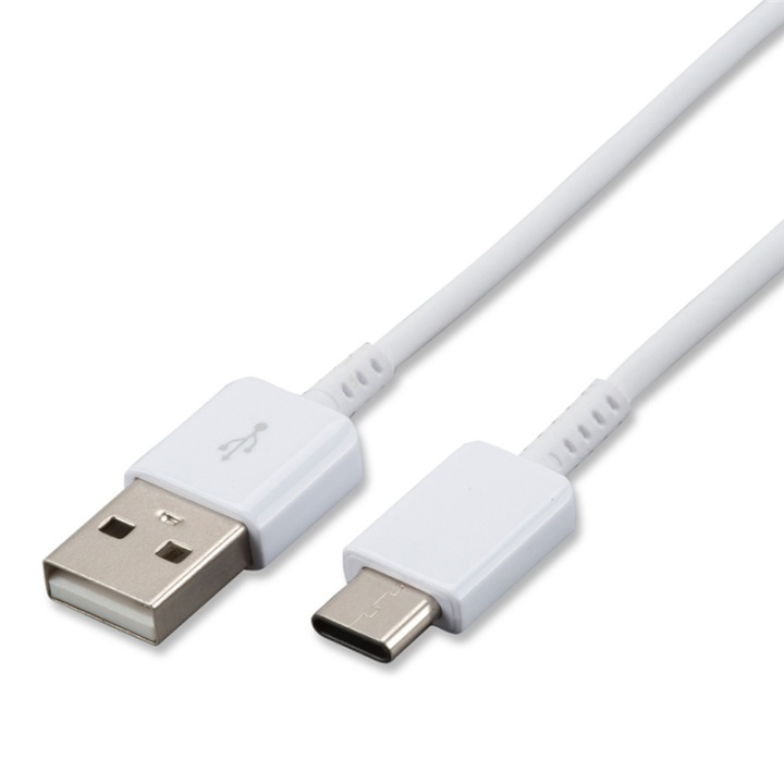 Samsung USB-C Datakabel EP-DN930CWE Vit in de groep SMARTPHONE & TABLETS / Opladers & Kabels / Kabels / Kabels Type C bij TP E-commerce Nordic AB (38-28750)