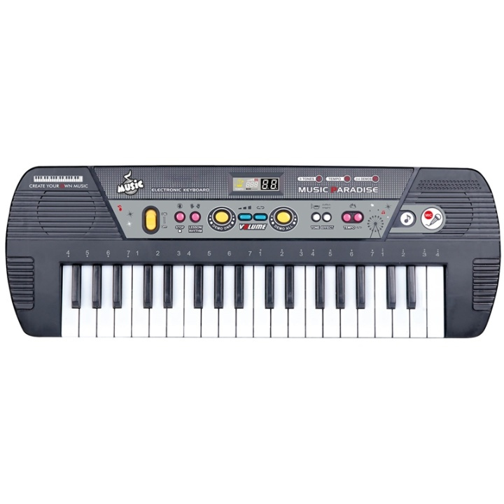 Music Keyboard 37 keys in de groep SPEELGOED, KINDER- & BABYPRODUCTEN / Muziek, Zang en afbeelingen / Muziekinstrumenten bij TP E-commerce Nordic AB (38-28861)