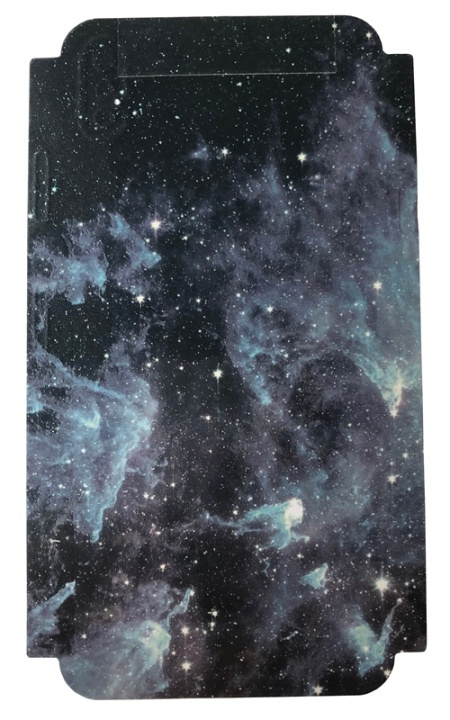 Huid voor iPhone XR Space - Blauw in de groep SMARTPHONE & TABLETS / Mobielbescherming / Apple / iPhone XR / Hoesjes bij TP E-commerce Nordic AB (38-29209)