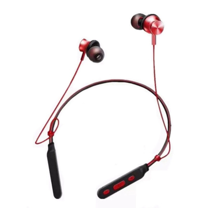 M8 Headset Sport Trådlös - Röd in de groep HOME ELECTRONICS / Audio & Beeld / Koptelefoon & Accessoires / Koptelefoon bij TP E-commerce Nordic AB (38-29314)