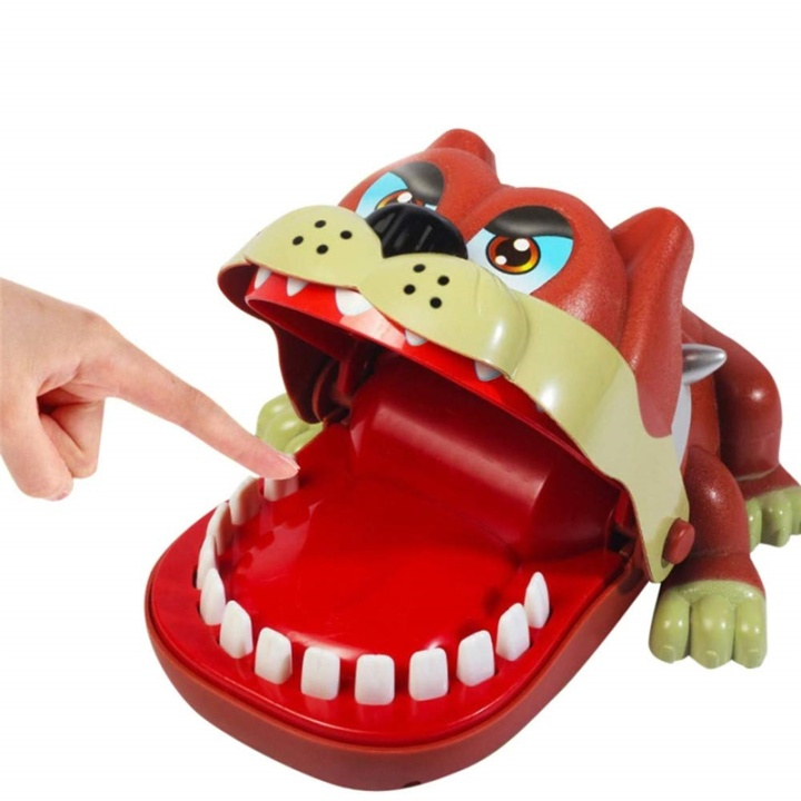 Spel Dog Dentist - Bruin in de groep SPEELGOED, KINDER- & BABYPRODUCTEN / Speelgoed / Bordspellen / Kinderspellen bij TP E-commerce Nordic AB (38-29348)
